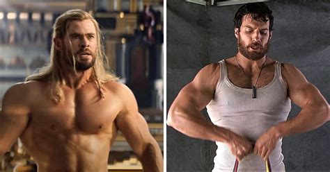 Henry Cavill Doesnt Follow Chris Hemsworths Thor Diet Of Eating 10