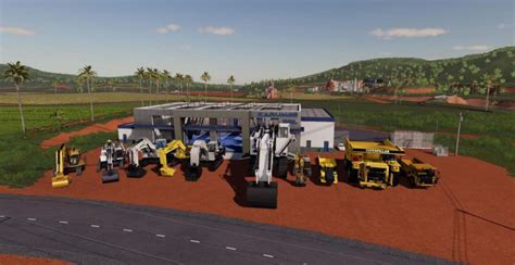 Excavators And Dumpers For Mining And Construction Economy V001 Fs19