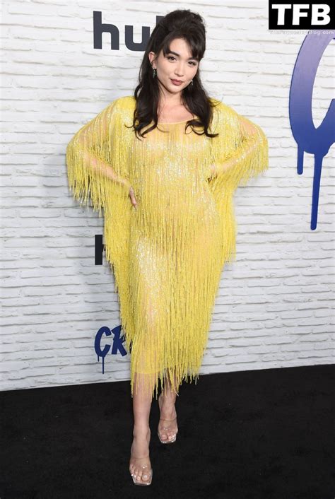 Rowan Blanchard Stuns In A See Through Dress At Hulus Original Film Crush Premiere In