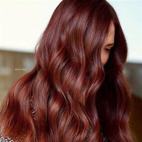 Autumnal Red Brown Hair Ideas Formulas Wella Professionals
