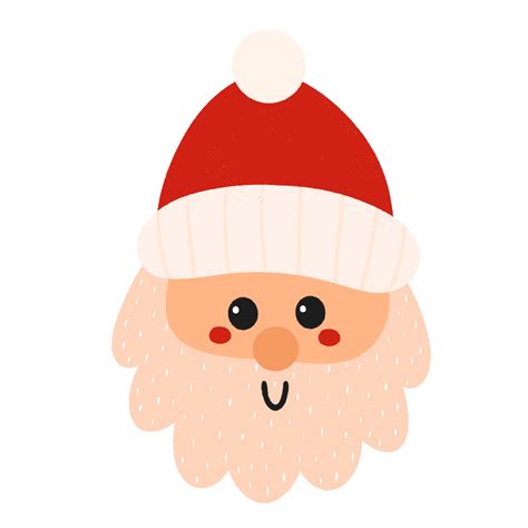Head Santa Claus Christmas Icon 18803026 Png