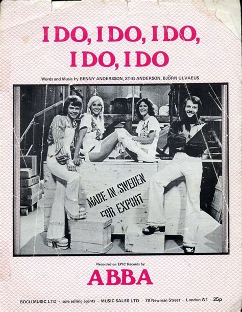 I Do I Do I Do I Do I Do Song By Abba Only £1000