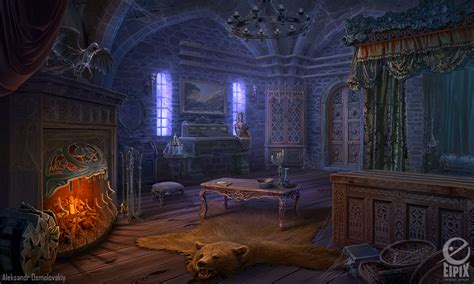 Ravenhearsts Bedroom Game Scene By Aleksandr Osm On Deviantart
