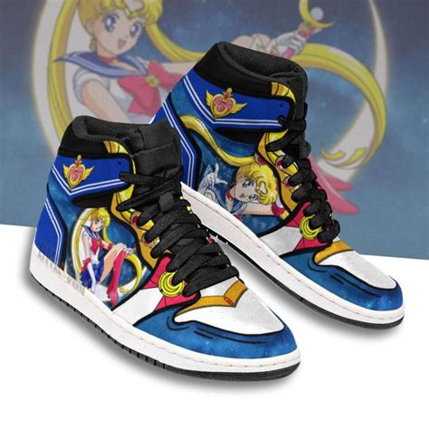 Sailor Moon Jd 1 Sneakers Unique Custom Anime Sailor Moon Shoes