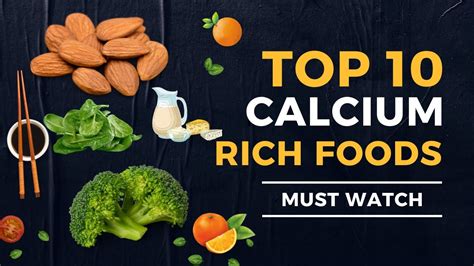 top 10 calcium rich foods you should be eating natural calcium sources youtube