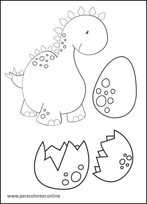 Los Mejores Dibujos De Dinosaurios Para Colorear Imprimir Y Pintar 🦖
