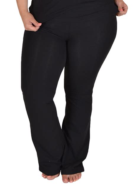 Stretch Is Comfort Womens And Girls Cotton Yoga Pants Cotton