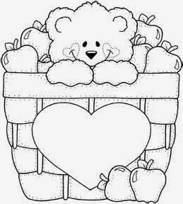 Desenhos De Ursinhos Fofos E Cutes Para Colorir Pintar E Imprimir Ursos E Ursas Urso Para