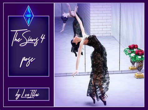 Sims 4 Cc Custom Content Pose Pack Leaillais Ballerina Poses