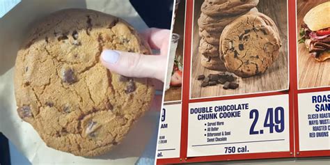 Costco’s Double Chocolate Chunk Cookie Has Entered The Food Court