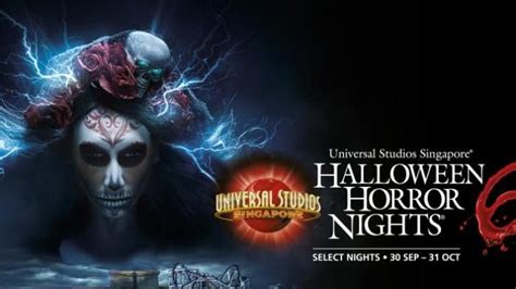 An Advertisement For Universal Studio Singapores Halloween Horror