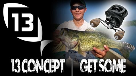 13 Fishing Concept Reel Baitcaster ClearH2O Tackle YouTube