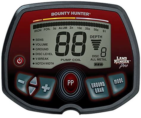 Bounty Hunter Land Ranger Pro Metal Detector 11 Inch Waterproof Dd