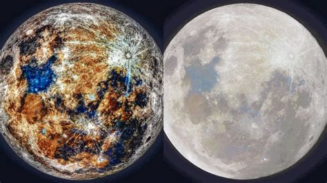 Astrofotógrafo Revela Los Increíbles Colores Que La Luna Posee Por