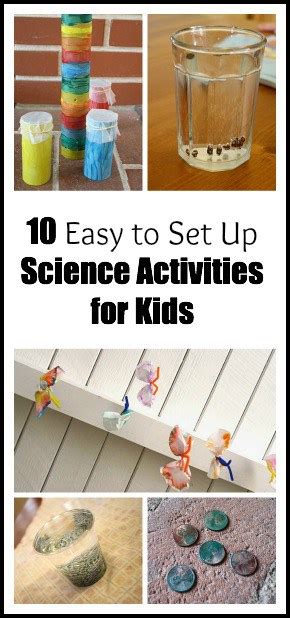 In this science worksheet, your child learns about bad microbes, often called germs, and describes unhygenic ways food can be stored. 10 Easy Science Activities for Kids - Buggy and Buddy