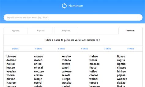 The business name generator will produce a list of potential business names for you to. The Best Business Name Generator: Naminum