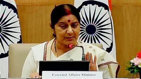 No Full Stops With Pak Only Commas And Semi Colons Sushma India Today