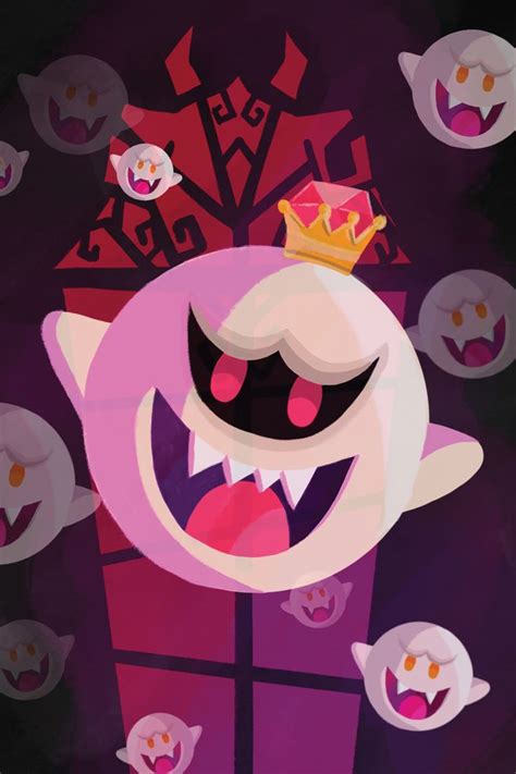 King Boo King Boo Super Mario Art King Boo Mario