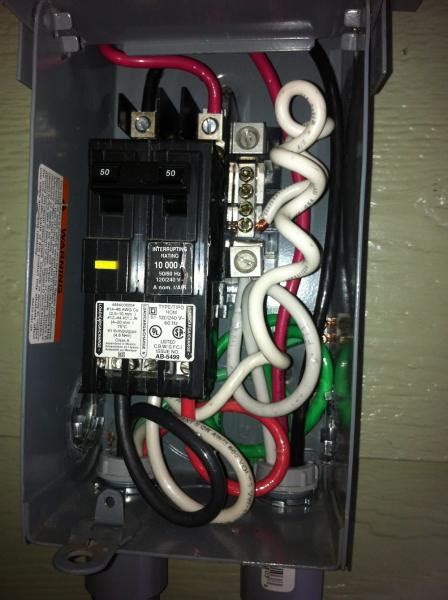 50 Amp Gfci Breaker Wiring Diagram