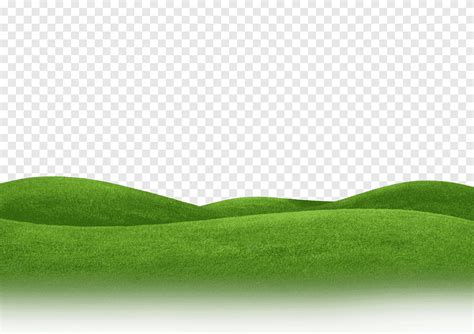 Green Hills Illustration Lawn Meadow Grassland Landscape Hill Leaf