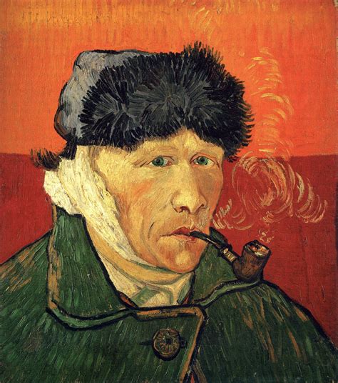 Vincent Van Gogh Self Portrait With Bandaged Ear 1889 Trivium Art