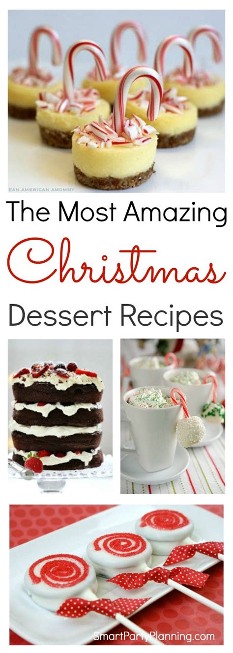 If you're looking for healthy christmas desserts, you've come to the right place! The Most Amazing Christmas Dessert Ideas