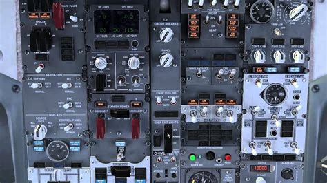 Overhead Panel Preflight Boeing 737ng Youtube