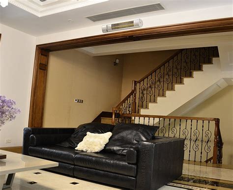 Comes with an easy to use remote control included. Sundate Electric Patio Heater, Wall Mounted Infrared ...