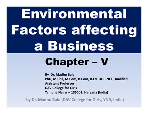 Regard to online business, political decision can have major impact on the business such as. (PDF) Environmental Factors affecting a Business