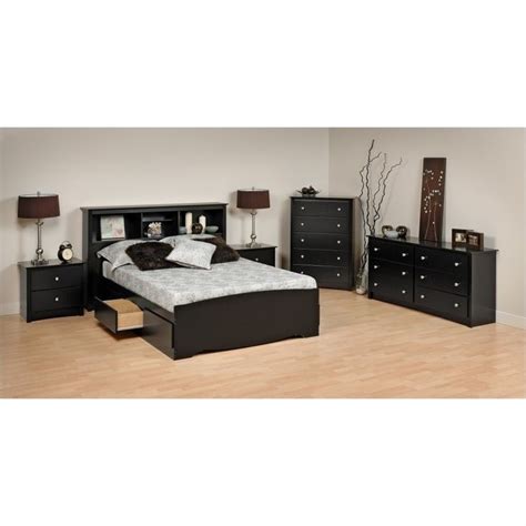 Maybe you would like to learn more about one of these? Prepac Sonoma Black King Wood Platform Storage Bed 6 PC | eBay