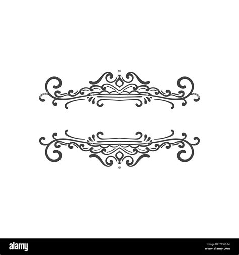 vintage vector design elements stock vector image and art alamy