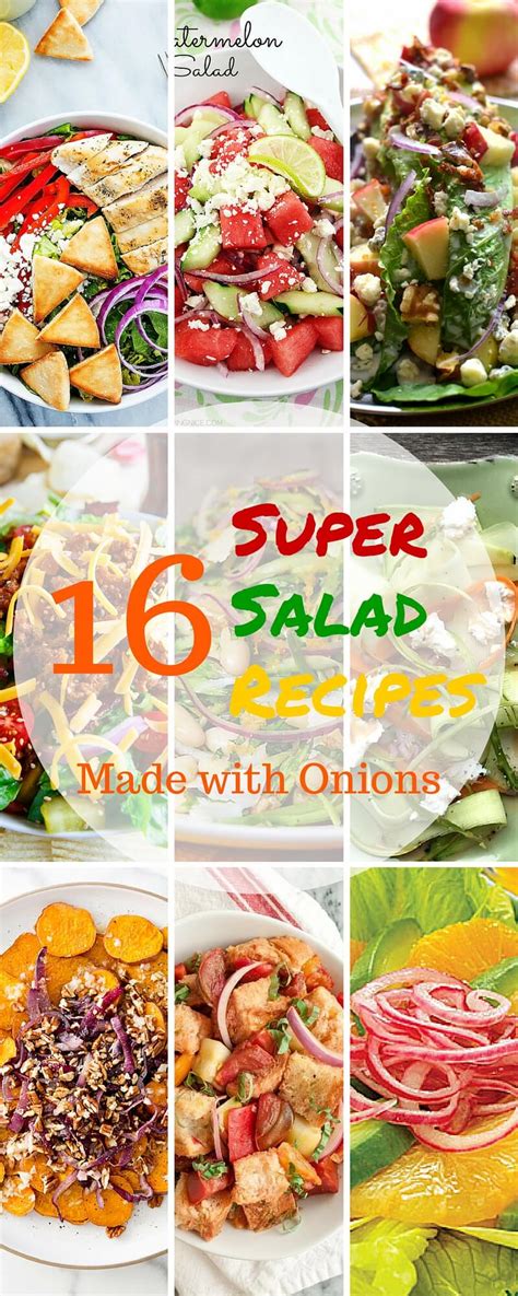 16 Super Salads Made With Onions National Onion Association