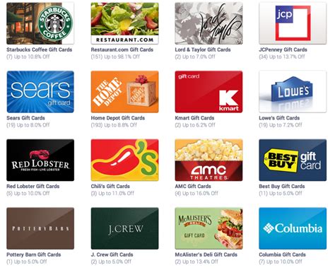 Fashion, home & garden, electronics, motors, collectibles & arts Awesome! Discounted Gift Cards to Places like Lowe's, JC ...