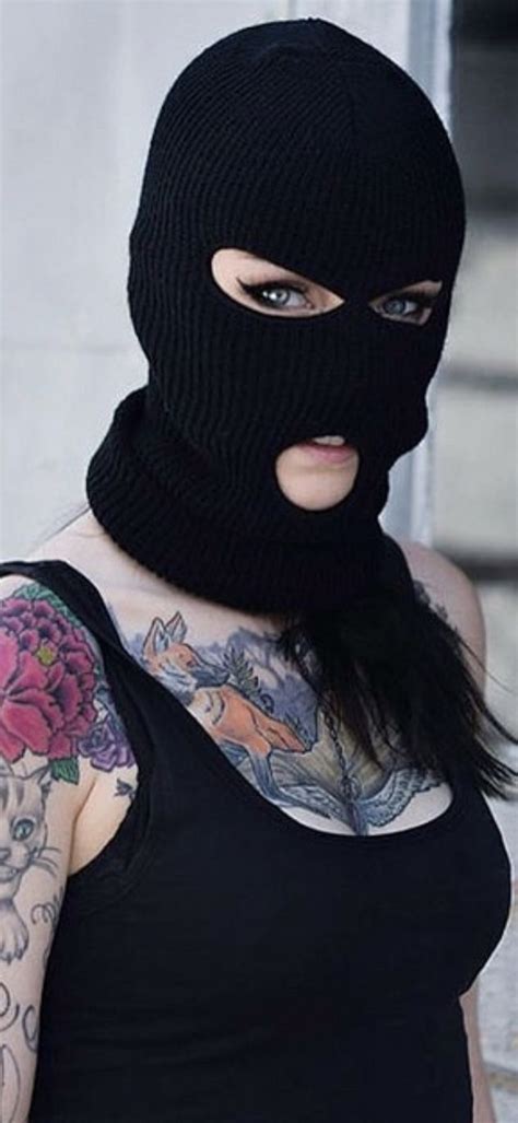 pin on ski mask female