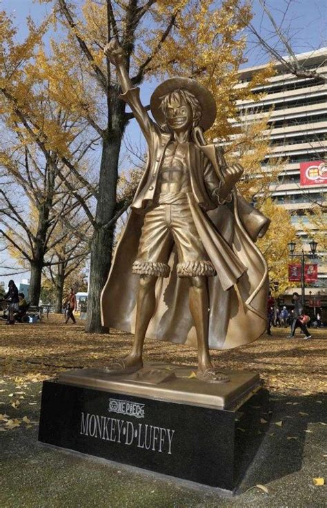 Prefeitura De Kumamoto Recebe Estátuas De One Piece Niji Zine