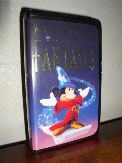 Walt Disney Masterpiece Fantasia Vhs Clamshell Picclick