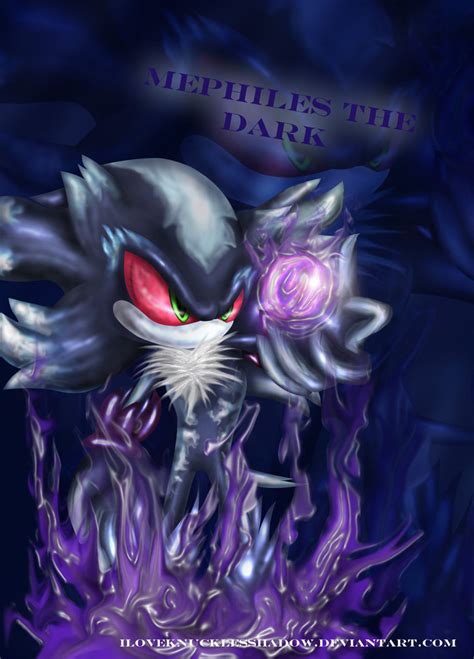 Mephiles The Dark - Sonic the Hedgehog Photo (33977312) - Fanpop