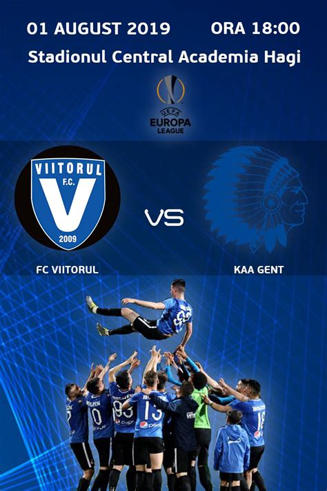 Koninklijke atletiek associatie gent belgium. FC Viitorul vs KAA Gent - 01 aug 2019