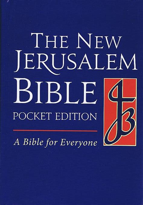 New Jerusalem Bible Pocket Edition Universe Catholic Weekly