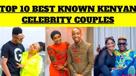 top 10 well known kenyan celebrity couples🥰 youtube