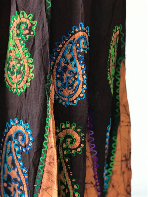 Id0245 Handstitch Indian Long Skirts For Women Boho Indian Etsy