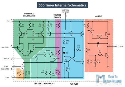 555 Timer Schematic Symbol Wiring Diagram And Schematics
