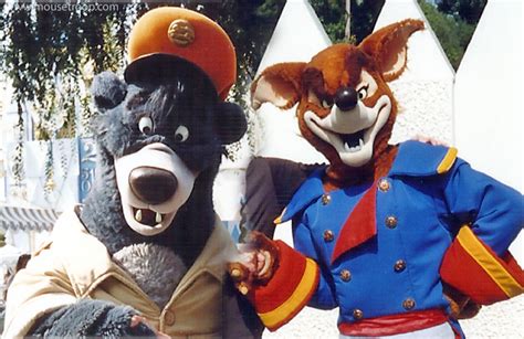 Mouse Troop Rare And Retired Characters Talespin Baloo And Don Karnage