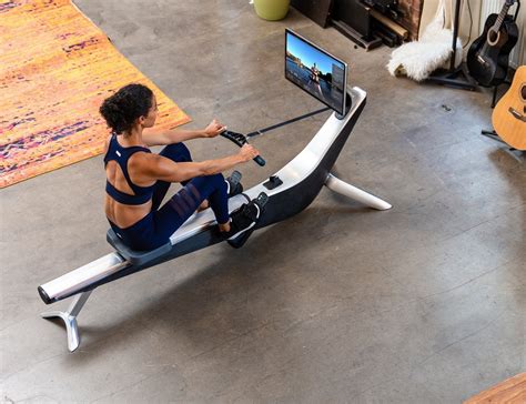 Hydrow Connected Rowing Machine Lets You Join Live Classes Rowing