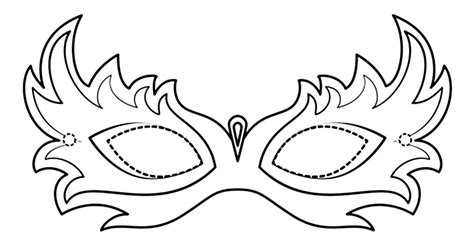 30 Moldes De Máscaras De Carnaval Dicas Práticas Mascaras De