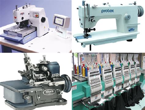 List Of Garment Machine With Specification And Function