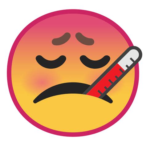 🤒 Face With Thermometer Emoji Meaning With Pictures From A To Z