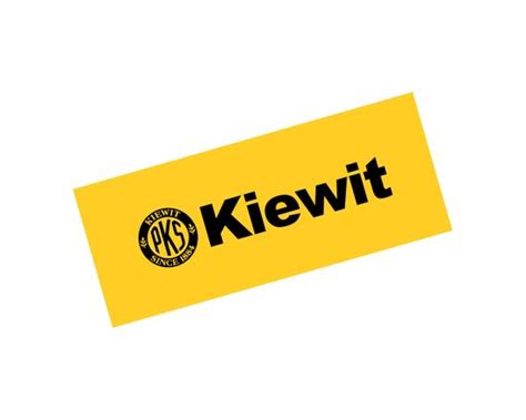 Kiewit Corporation Rotated Logo White Background Editorial Stock Photo