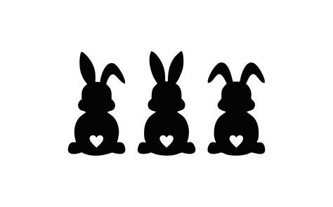 Easter Bunnies SVG, LoveBunny • Onyx Prints