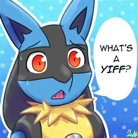A Yiff Is An Absolutely Horrid Creature That Should Be Destroyed Enough Said Mega Lucario